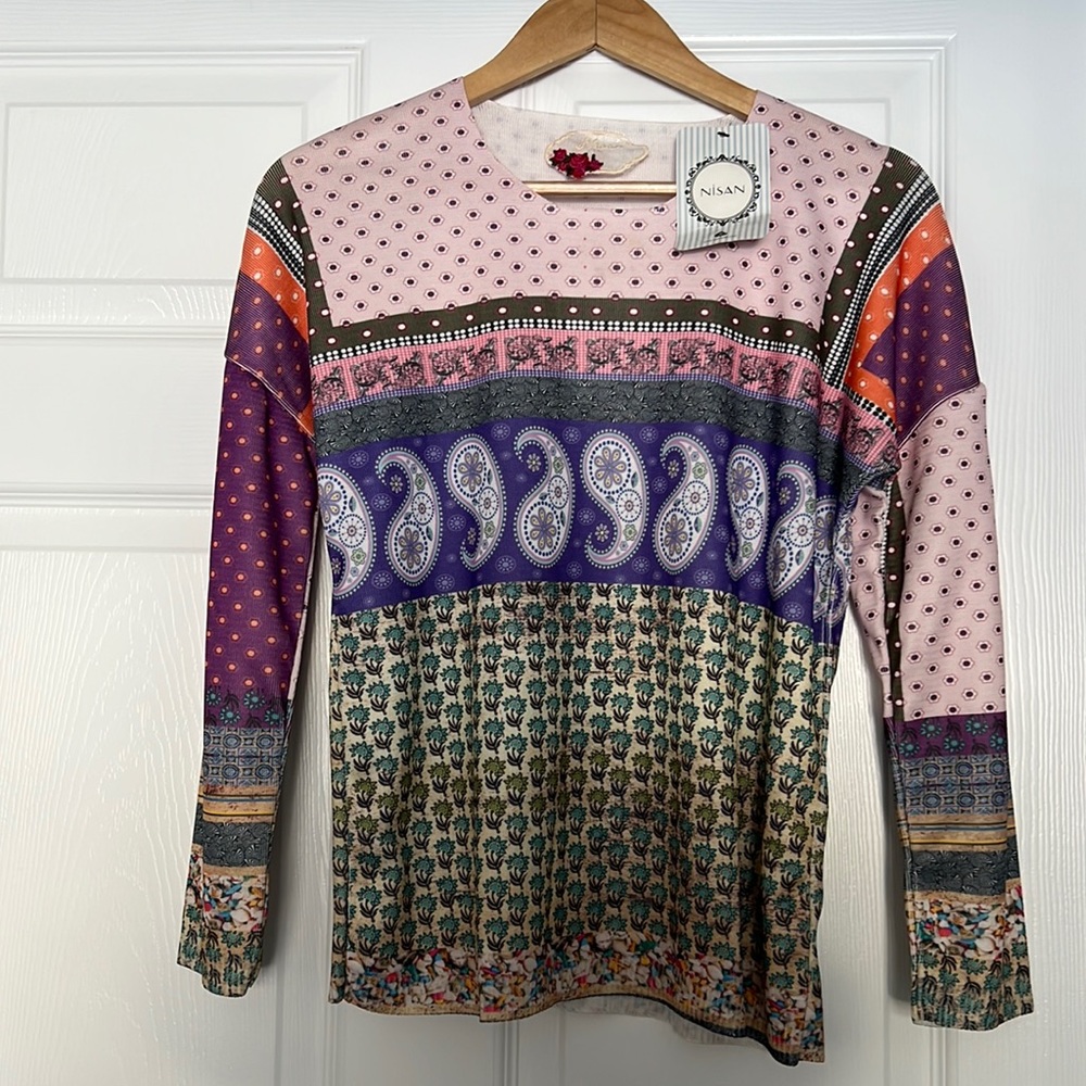 NWT - Nisan Womens Long Sleeve Top